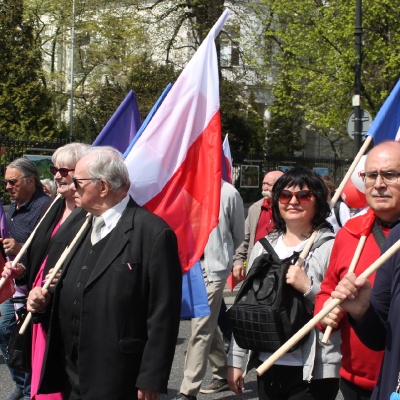 Grupa radomska uczestnikami pochodu